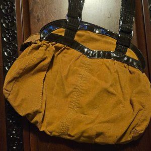 Vintage Gap Handbag Tote (Tan Corduroy)